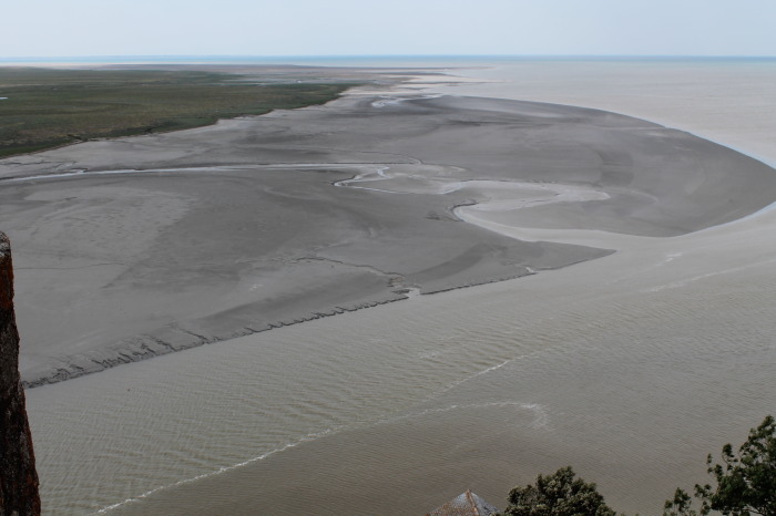 Panorama dalla cima di Mont Saint-Michel