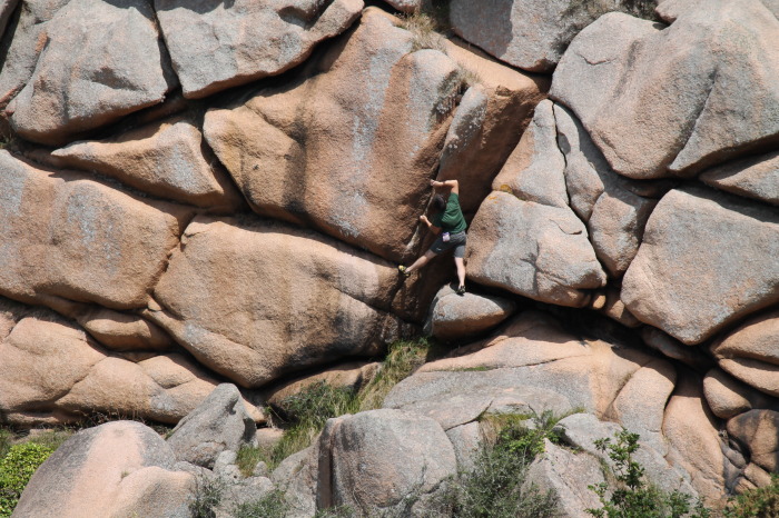 Trébeurden, Rocce di Granito Rosa